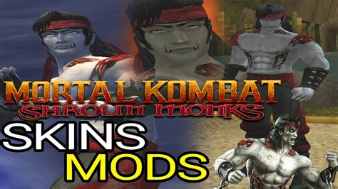 Liu Kang Zombie MKA Skins Mods Mod Mortal Kombat Shaolin Monks PS2