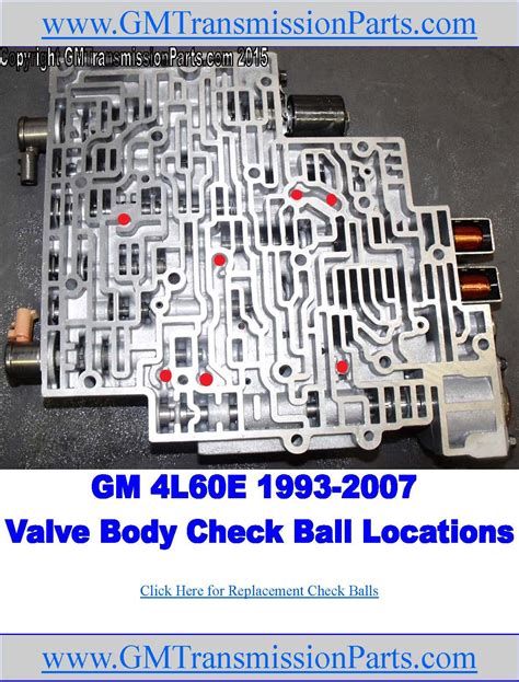 Servo Valve 4l60e Parts Diagram 4l60e Transmission Valve Bod