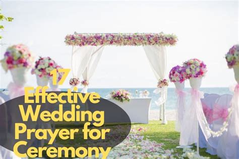 17 Effective Wedding Prayer For Ceremony