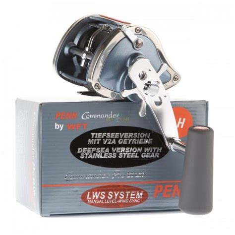 Мультипликаторная катушка WFT PENN Commander Pro 30 LW купить