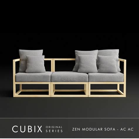 Jual Cubix Series Kursi Tamu Sofa Modern Minimalis Seater Xionco