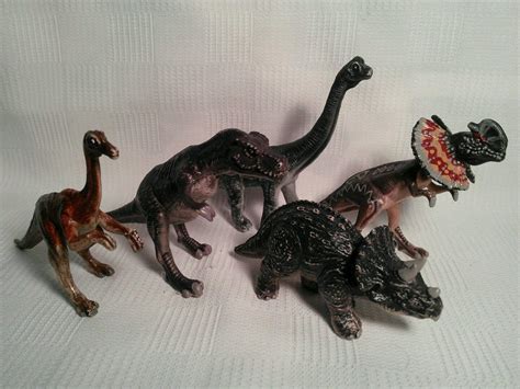 Dakin Jurassic Park Mini Dinosaurs Tyrannosaurus Rex Brachiosaurus Triceratops 1758959574