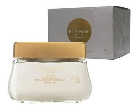 Elysée Blanc Creme Hidratante Acetinado Desod 250g Boticário MercadoLivre