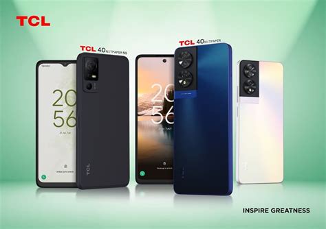 TCL lanza los primeros smartphones del mundo con tecnología NXTPAPER