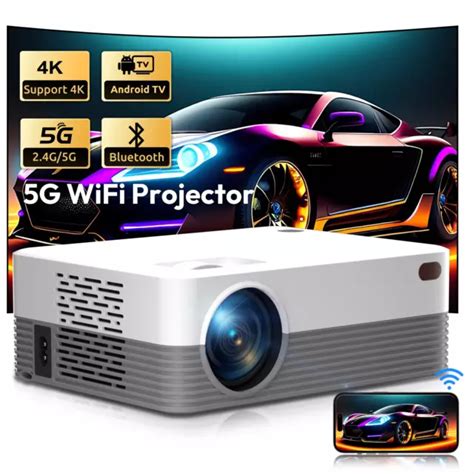 Xgody Mini Portable Smart Projector K Led Android G Wifi Home Theater