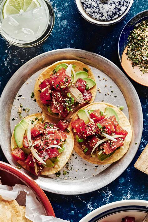 Ahi Tuna Tostadas Kalejunkie