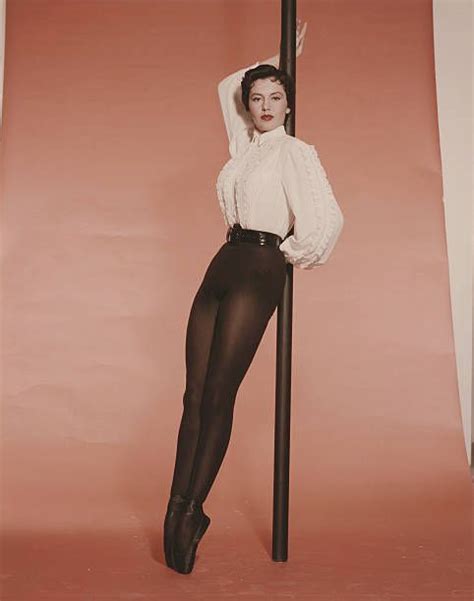 American Actress And Dancer Cyd Charisse 1922 2008 Circa 1955