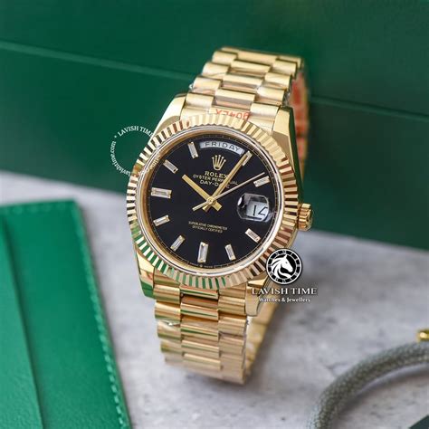 dong ho rolex day date mm   rep  che tac vo vang kim mat