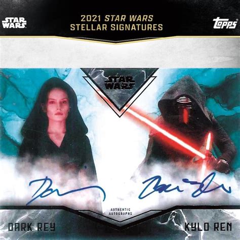 Topps Star Wars Stellar Signatures Checklist Box Set Details Date