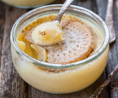 Natillas caseras receta FÁCIL de natillas de huevo con galleta