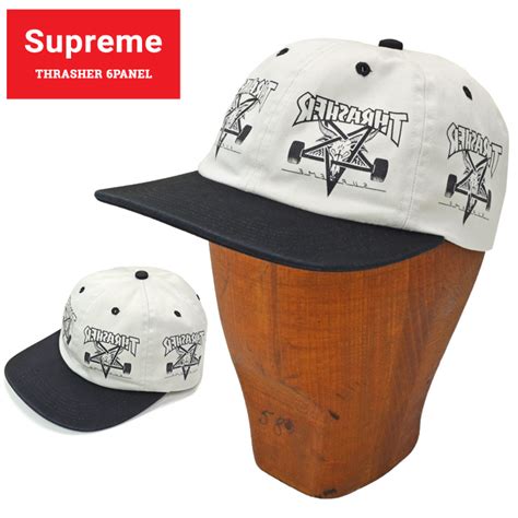 楽天市場割引クーポン配布中 Supreme THRASHER シュプリーム スラッシャー キャップ 6 PANEL CAP