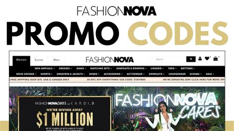 Best Fashion Nova Promo Codes Top 3 Promo Codes 2024 Youtube