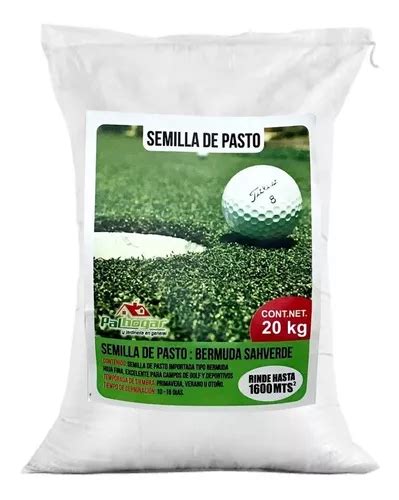 Semilla De Pasto Bermuda Alto Trafico Bulto Kg M Meses Sin