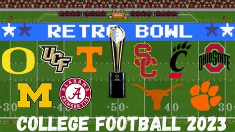 Huge Announcement Trailer For Retro Bowl College Football Season