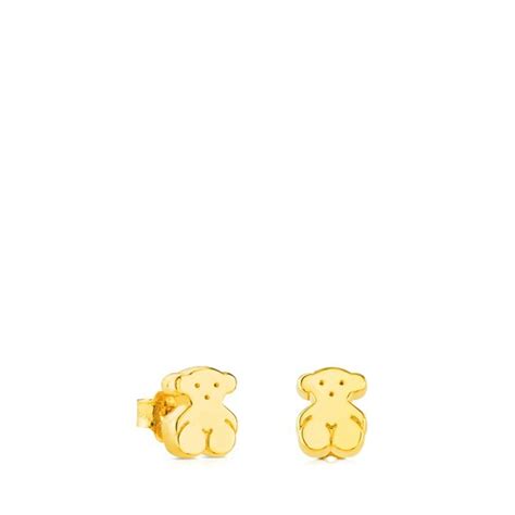 Aretes Sweet Dolls De Oro Tous