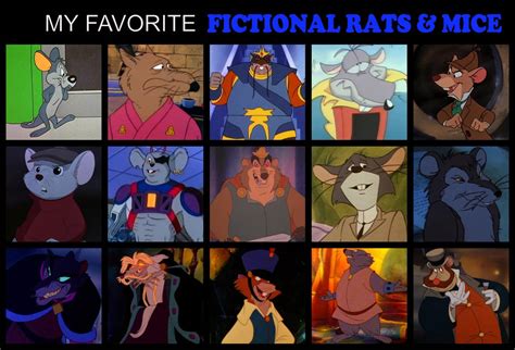 Favorites Fictional Rats And Mice By Blackwolf83 On Deviantart