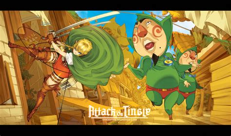 Attack on Tingle by HeavyMetalHanzo on DeviantArt