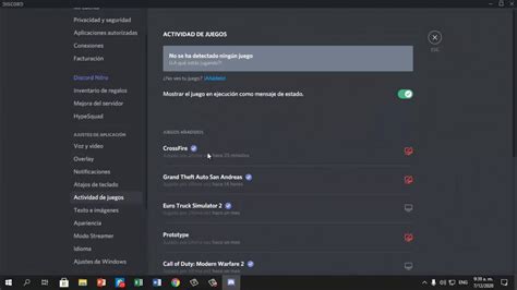 Como Personalizar Estado En Discord Mostrar Mientras Juegas