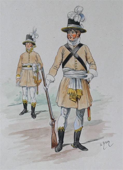 Proantic Charles Brun Uniform Of The Honor Guard Year Xi