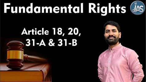 Fundamental Rights Article 18 20 31a And 32b Youtube