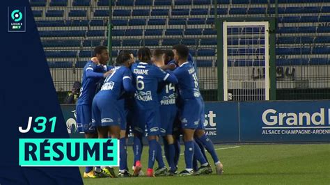 Résumé 31ème journée Ligue 2 BKT 2020 2021 YouTube