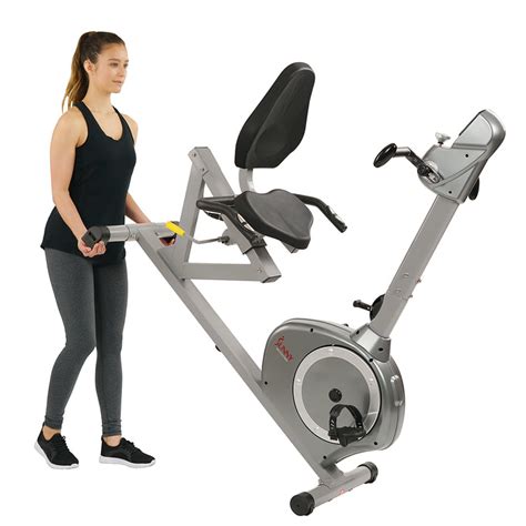 Magnetic Recumbent Exercise Bike With Moving Arms Exerciser W 350 Lb