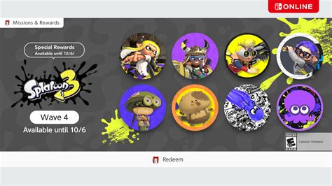 Splatoon User Icons Added To Nintendo Switch Online