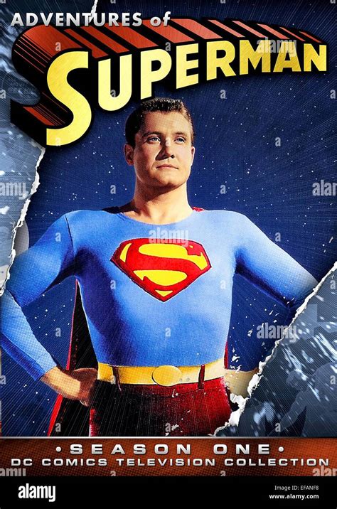 GEORGE REEVES POSTER ADVENTURES OF SUPERMAN (1952 Stock Photo - Alamy