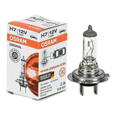 Foco de Faro delantero Osram Halógeno H7 12V 55W