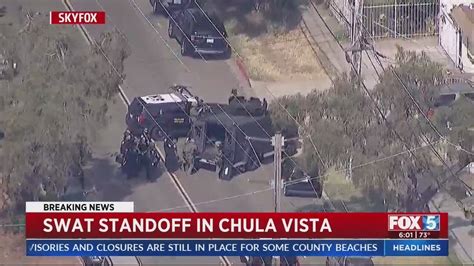 Swat Standoff In Chula Vista Prompts Calls To Evacuate Shelter In