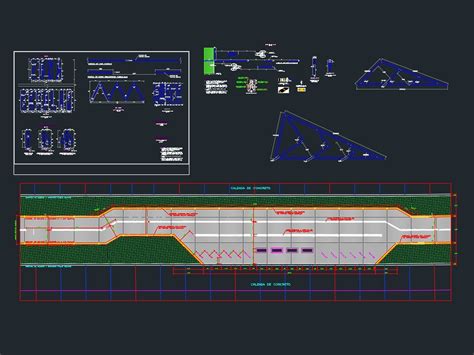 Detalles de señalizacion para vias en AutoCAD CAD 711 15 KB Bibliocad