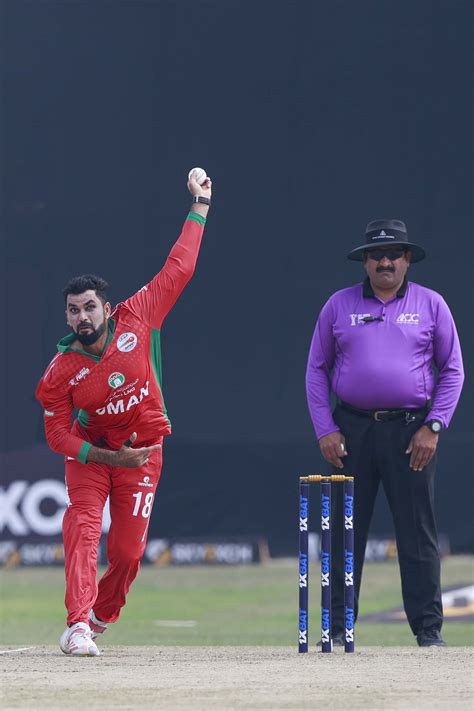 Oman Vs Uae Acc Premier Cup Semi Final Oman Cricket