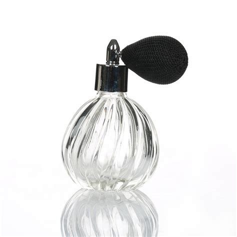 Design 80ml Empty Bulk French Classic Vintage Luxury Perfume Glass Bottles Atomizer High