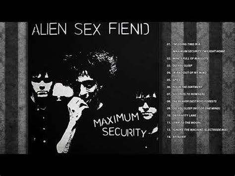 Alien Sex Fiend Maximum Security Vinyl LP Album 1985 R397778 Discogs