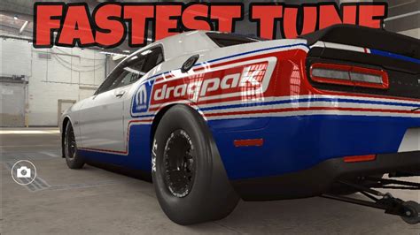 Csr Dodge Challenger Mopar Drag Pak Purple Stars Fastest Tune