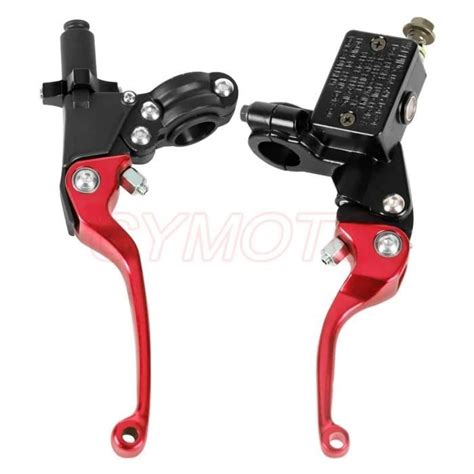 Rouge Leviers De Frein Et D Embrayage Pour Moto KTM Honda Kawasaki