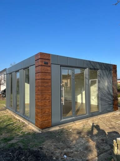 Kontener Us Ugowy Biurowy Mieszkalny Pawilon X Dom Modu Owy Tinyhouse