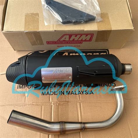 Jual Knalpot AHM Original Model Tsukigi Vario 160 Pcx 160 Vario