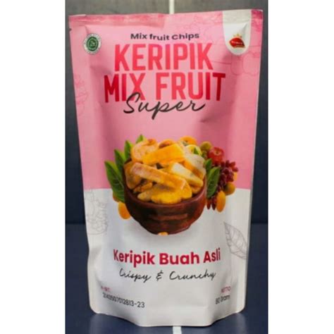 Jual Keripik Kripik Buah Campur Mixfruit Kayavit Pandubima Kingkresh