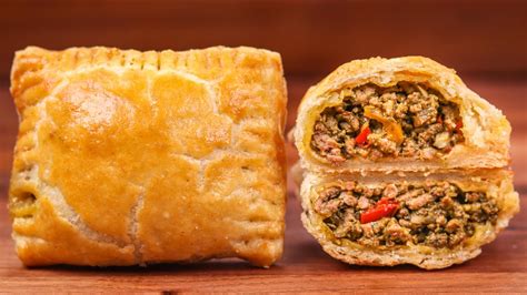 How To Make Rough Puff Pastry And Delicious Haitian Style Beef Patties Youtube