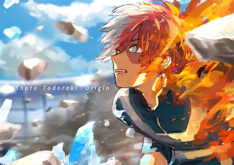 Hd Wallpaper Anime My Hero Academia Shouto Todoroki Arts Culture