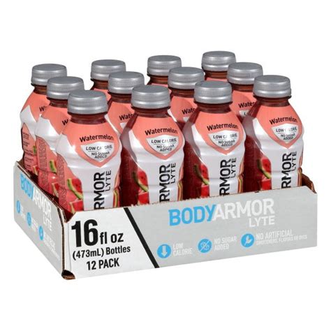 Bodyarmor Lyte Sports Drink Watermelon 16 Fl Oz Pack Of 12