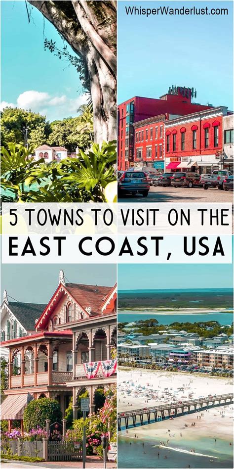 Gorgeous Towns To Visit On The East Coast Usa Whisperwanderlust