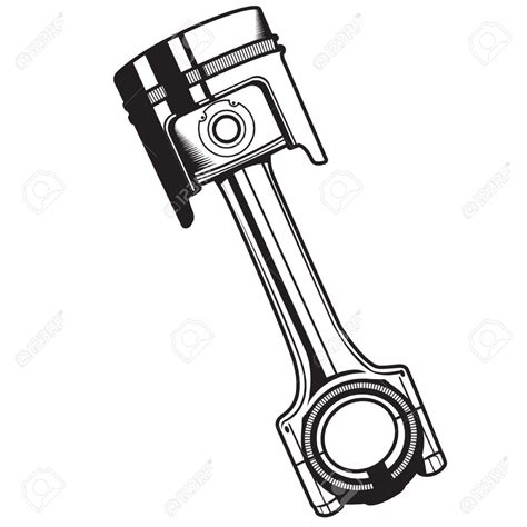 Piston Drawing At Getdrawings Free Download