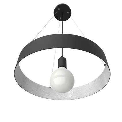 HALO Hanglamp 1X E27 Metaal Zwart Mat Gouden Zilveren D 40cm