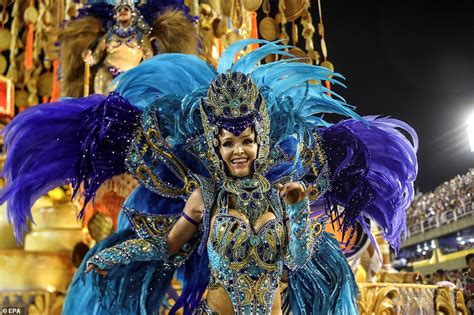 Brazils Carnival Erupts In An Explosion Of Colour Daily Mail Online