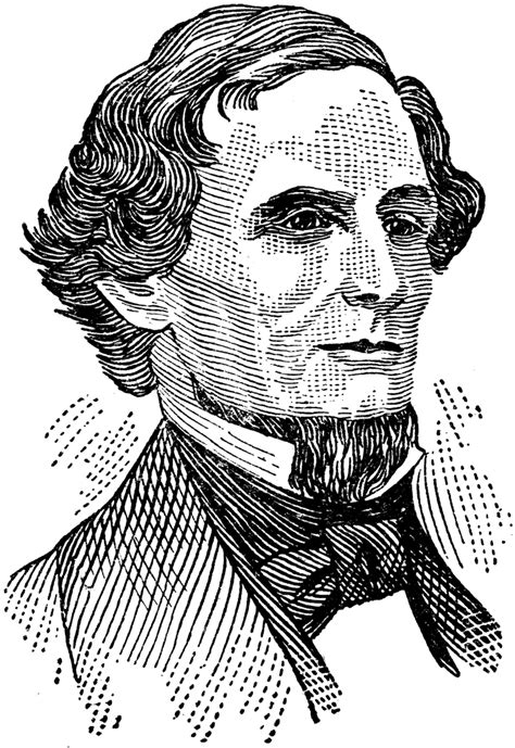 Jefferson Davis | ClipArt ETC