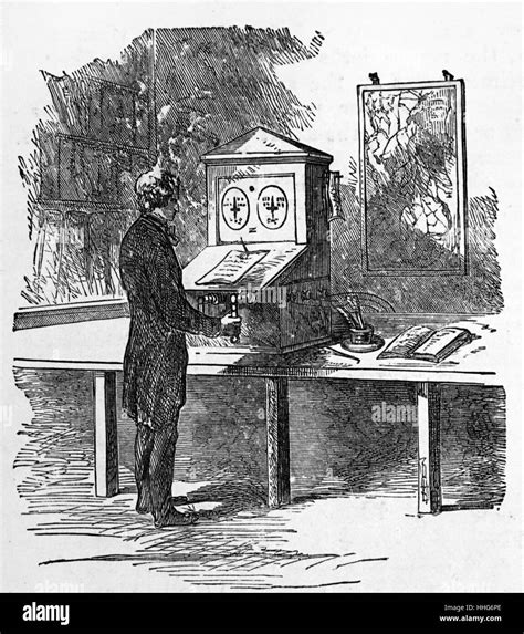 Cooke And Wheatstones Double Needle Telegraph The Letters Of The