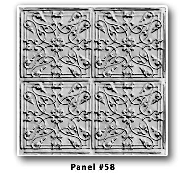 Brian Greer's Tin Ceilings - Panel Design #58