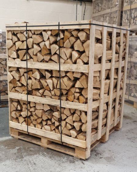 Kiln Dried Oak Hardwood Logs Large Crate Premium Quality Firewood